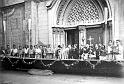 Bendicion de la trainera Kaiku. Iglesia del Carmen.1946